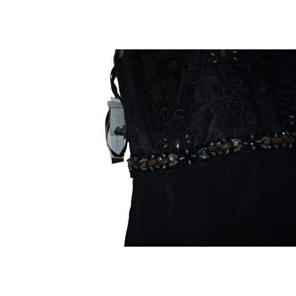 Stunning NWT Ed Young Dress medium Extra Beads - Picture 3 of 13